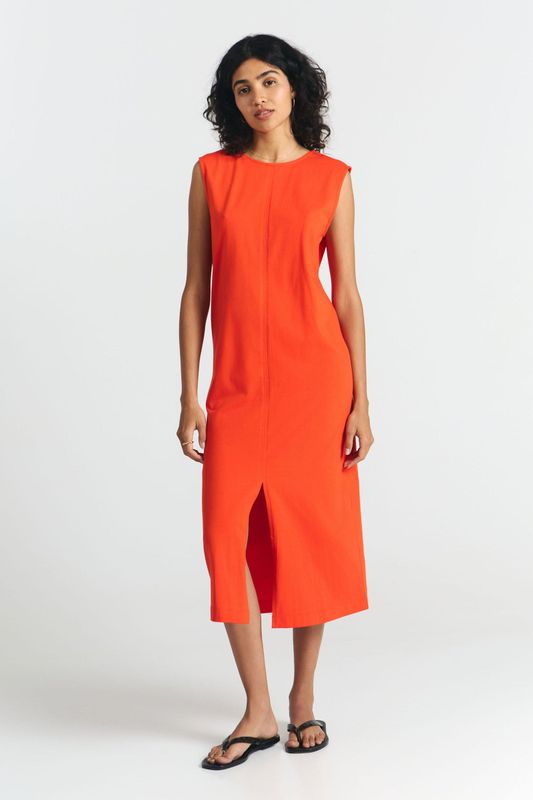 Suite13 | LAST TWO in S &amp; M - Sayula dress red - organic cotton