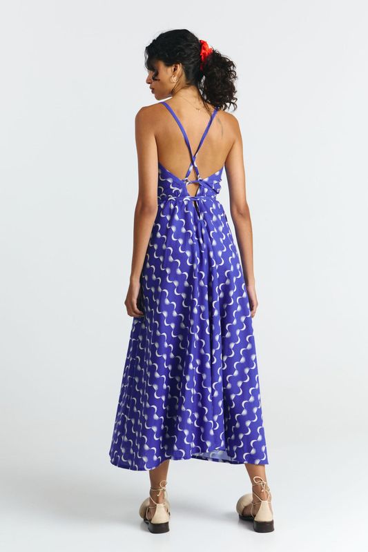 Suite13 | Summer dress print moon - linen &amp; organic cotton