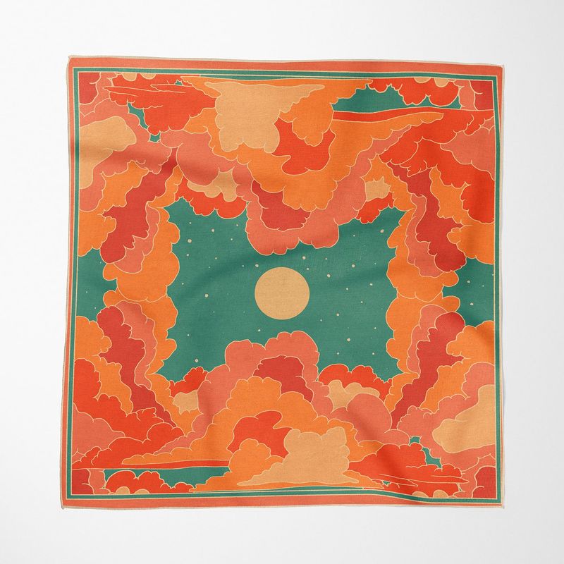Cai & Jo | Manzanillo Bandana 55 x 55 cm - organic cotton GOTS Cai & Jo | Manzanillo Bandana 55 x 55 cm - organic cotton GOTS