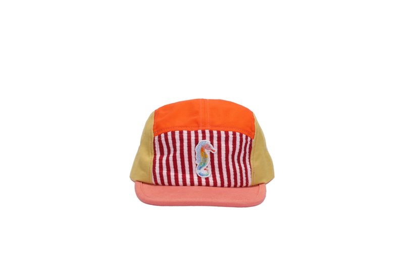 Sticky lemon | Kids cap seahorse - Orange, sandy yellow and red Sticky lemon | Kids cap seahorse - Orange, sandy yellow and red