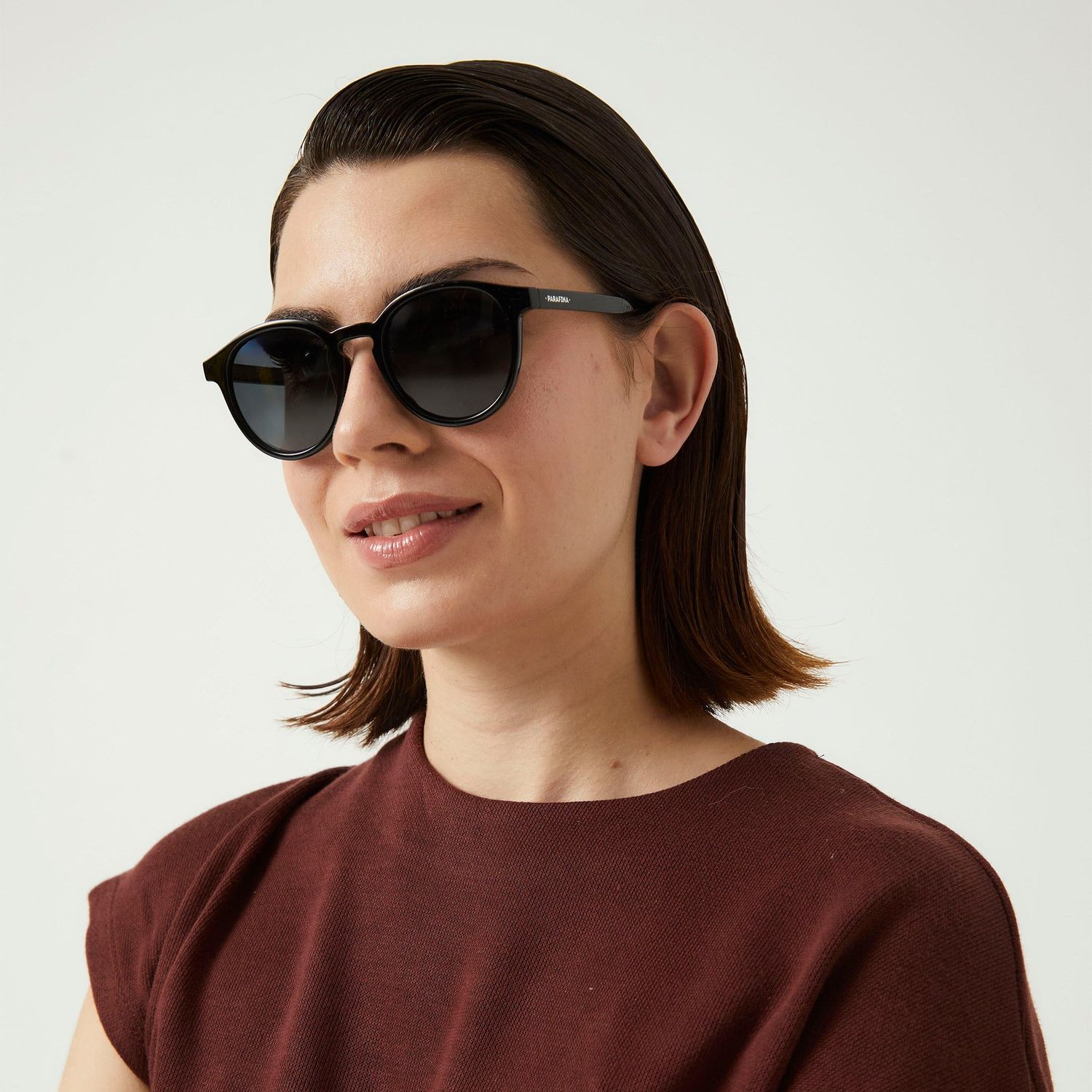 Parafina | Canal sunglasses black - recycled PET - Polarised lenses UV400