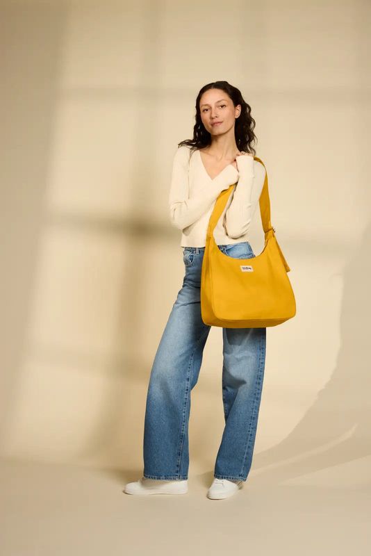 Hindbag | Large shoulder bag Claire - Safran yellow Hindbag | Large shoulder bag Claire - Safran yellow