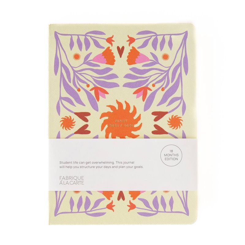 A-journal | Fabrique School Diary Sun 2025/2026 with weekly overviews - 18 months
