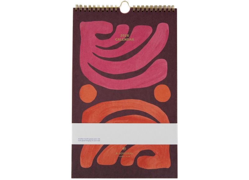 A-journal | Calendar 2026 Arty - monthly overviews