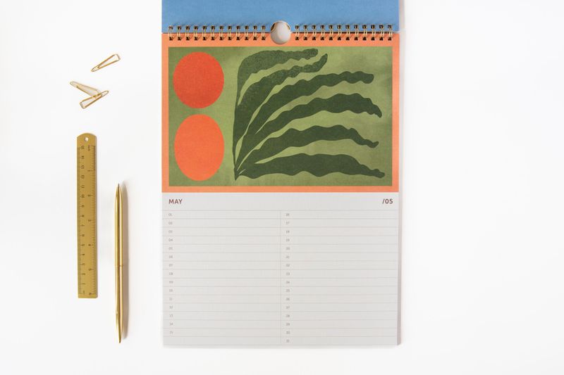 A-journal | Birthday Calendar Arty - 32 x 24cm