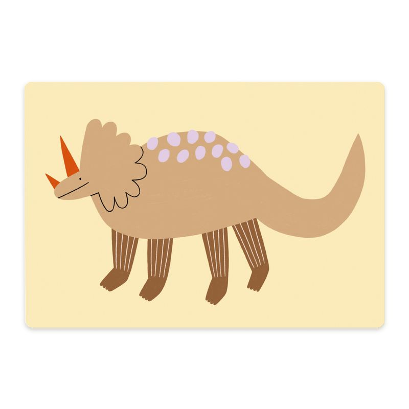 Nuukk | Cutting / breakfast board Dino 22x15cm - made in Sweden