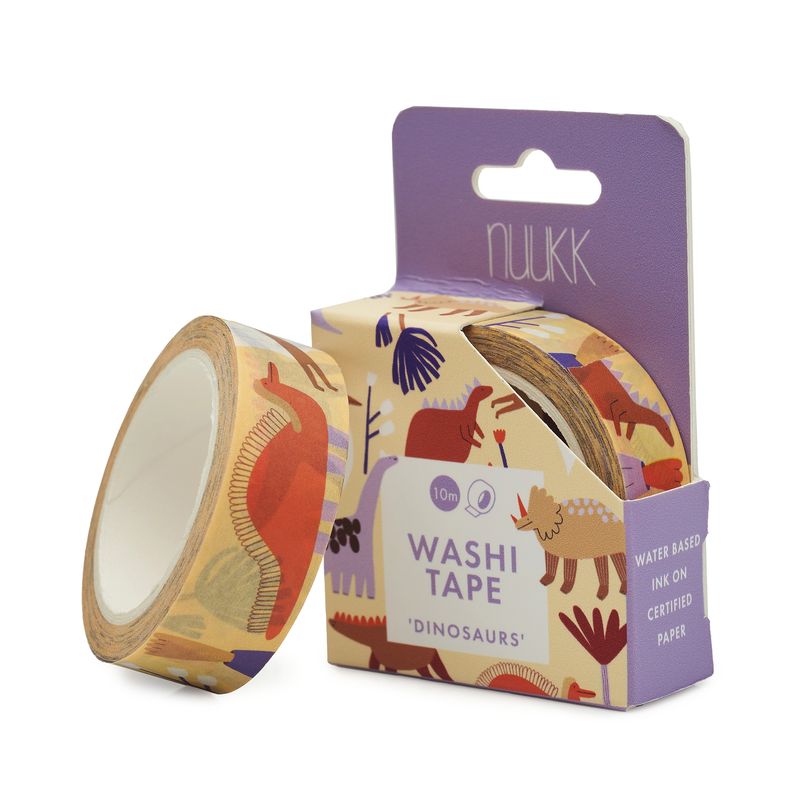 Nuukk | Washi Tape Dinosaurier - made in Sweden
