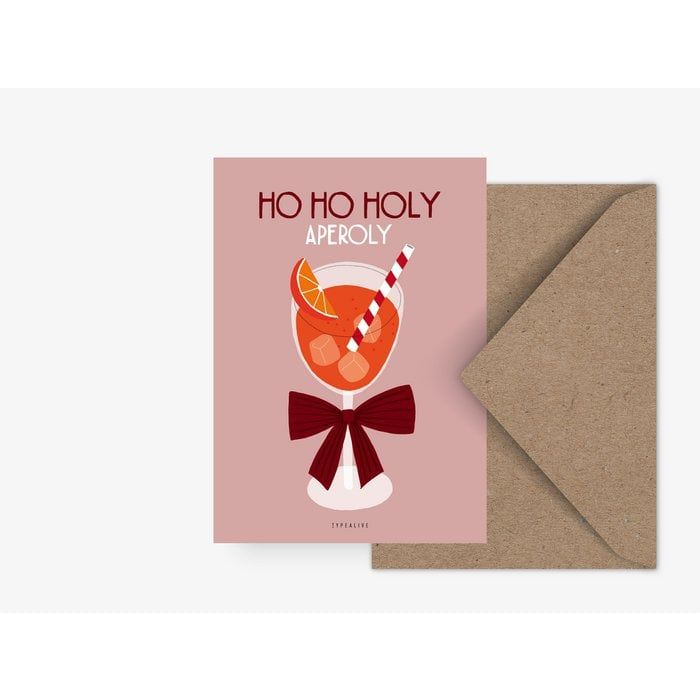 Typealive | A6 Postcard - Holy Aperoly