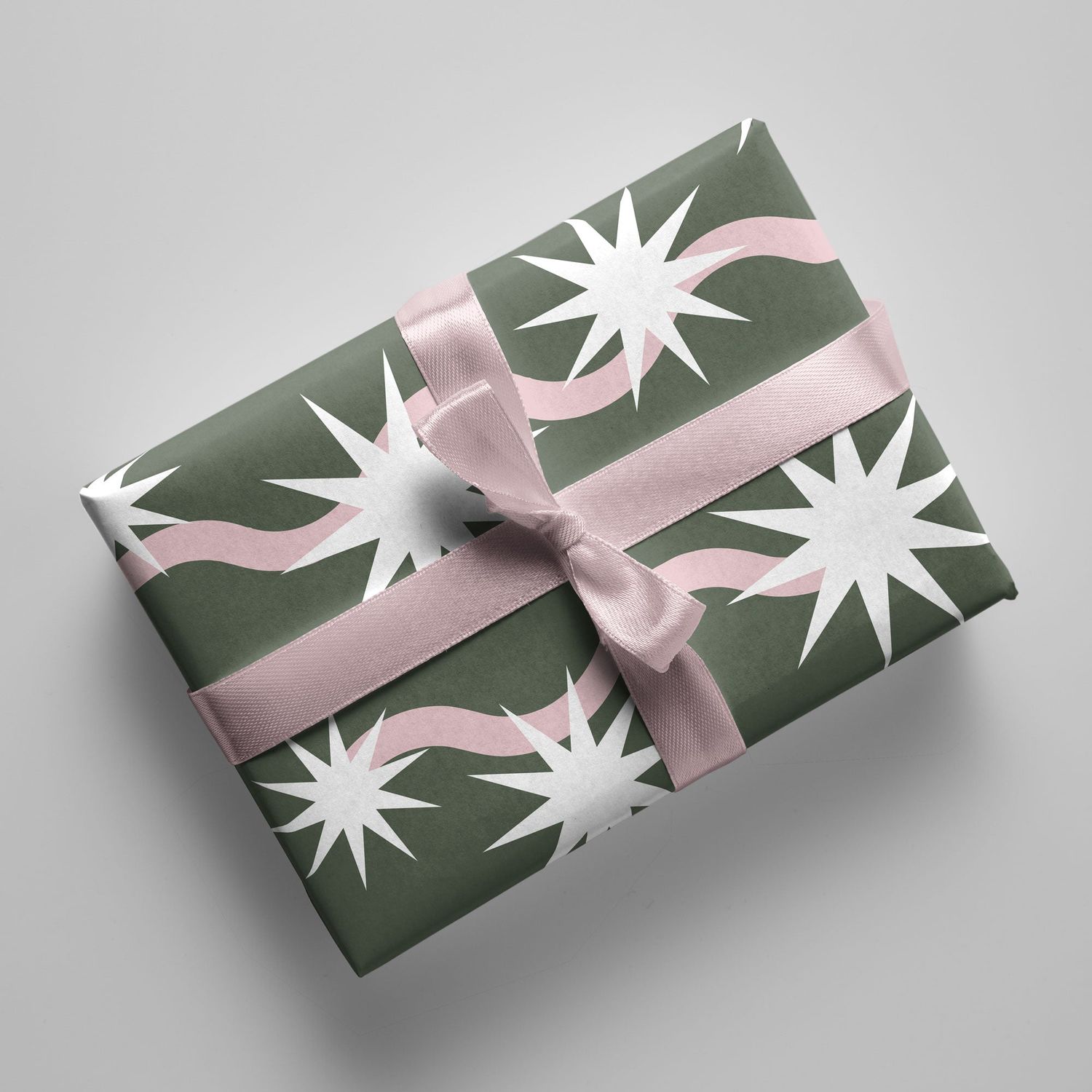 Naturbedacht | Gift paper wrapping 50x70cm - Christmas stars