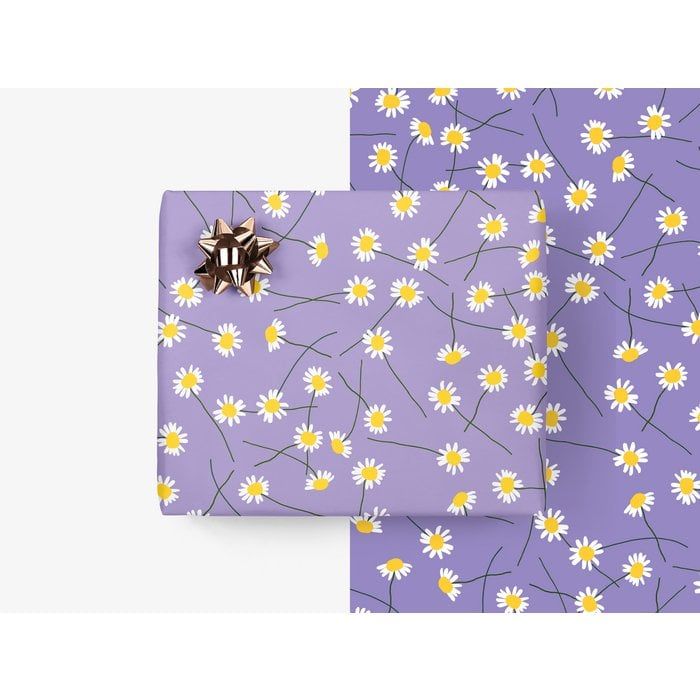 Typealive | Gift paper wrapping 50x70cm - daisies