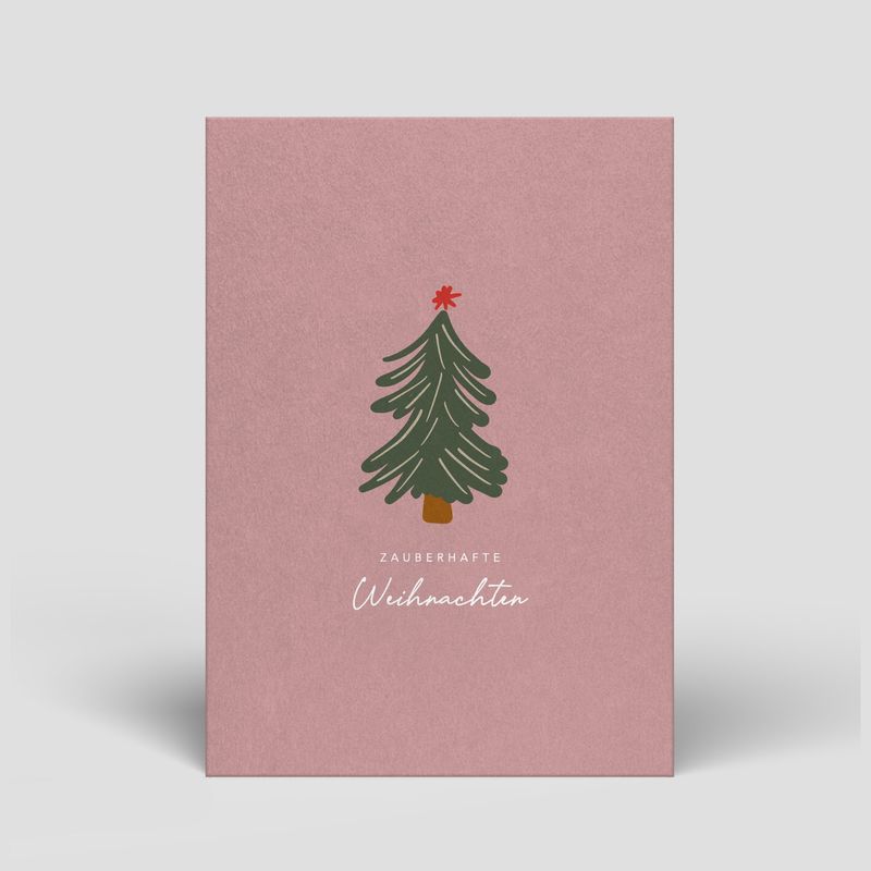 Naturbedacht | A6 Postcard - Zauberhafte Weihnachten