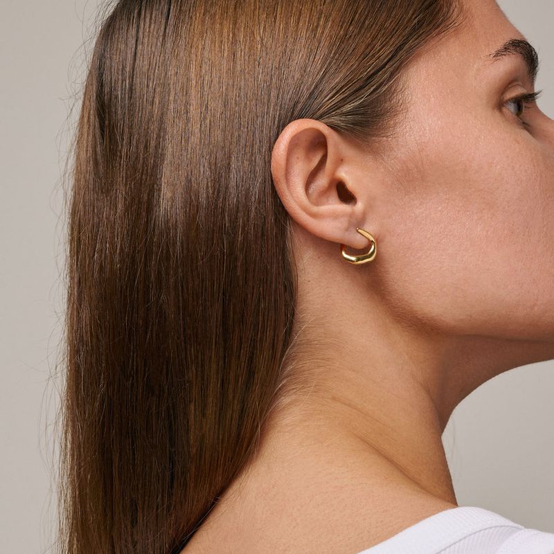 Enamel Copenhagen | Earrings Inga - 18k gold-plated 925 sterling silver