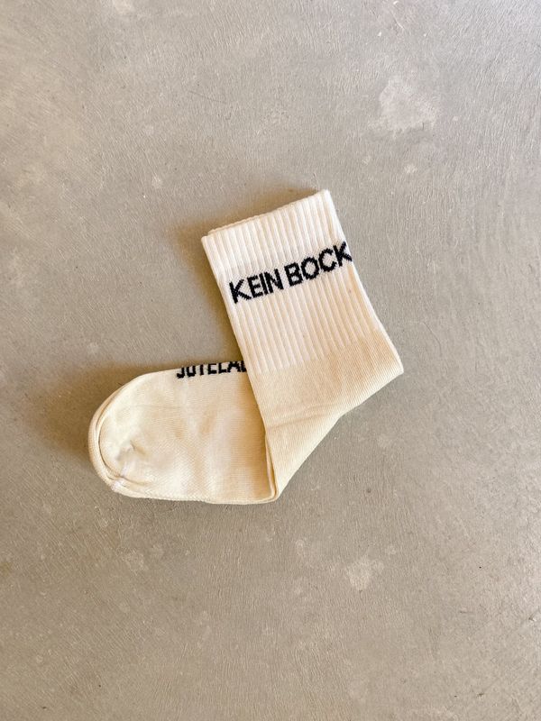 Jutelaune | Kein bock socks - organic cotton