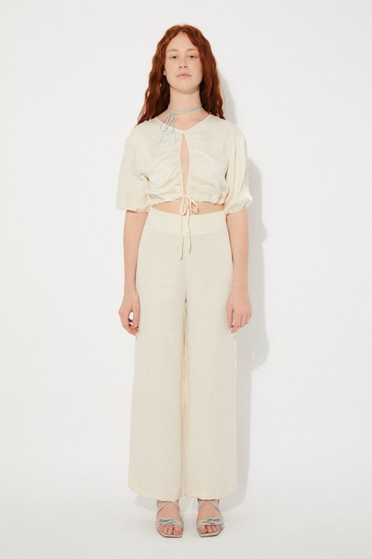 Rita row | Eden pants - linen &amp; viscose - made in Portugal