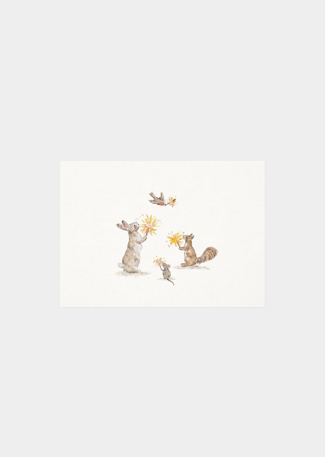 Inkylines | A6 Postcard - New Year