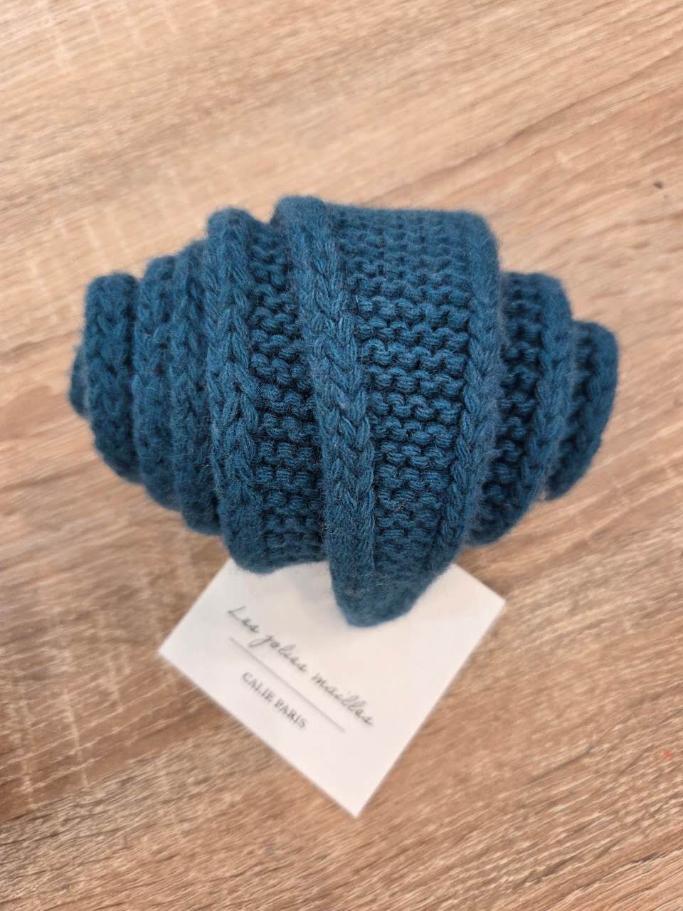 Calie Paris | Sophie scarf petrol blue - merino &amp; cashmere wool - available in different colors