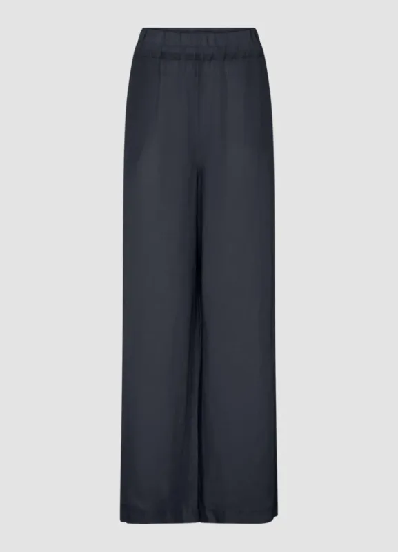 Muse Wear | Thit pants dark blue - tencel &amp; linen - made in Portugal