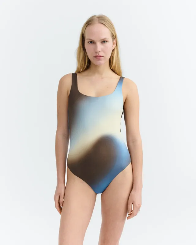 Thinking Mu | Bathing suit Glass Amalfi - Recycled polyester