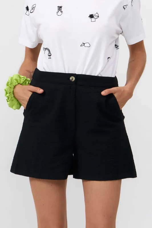Suite13 | LAST ONE in L - Genil Short Black - 100% organic cotton