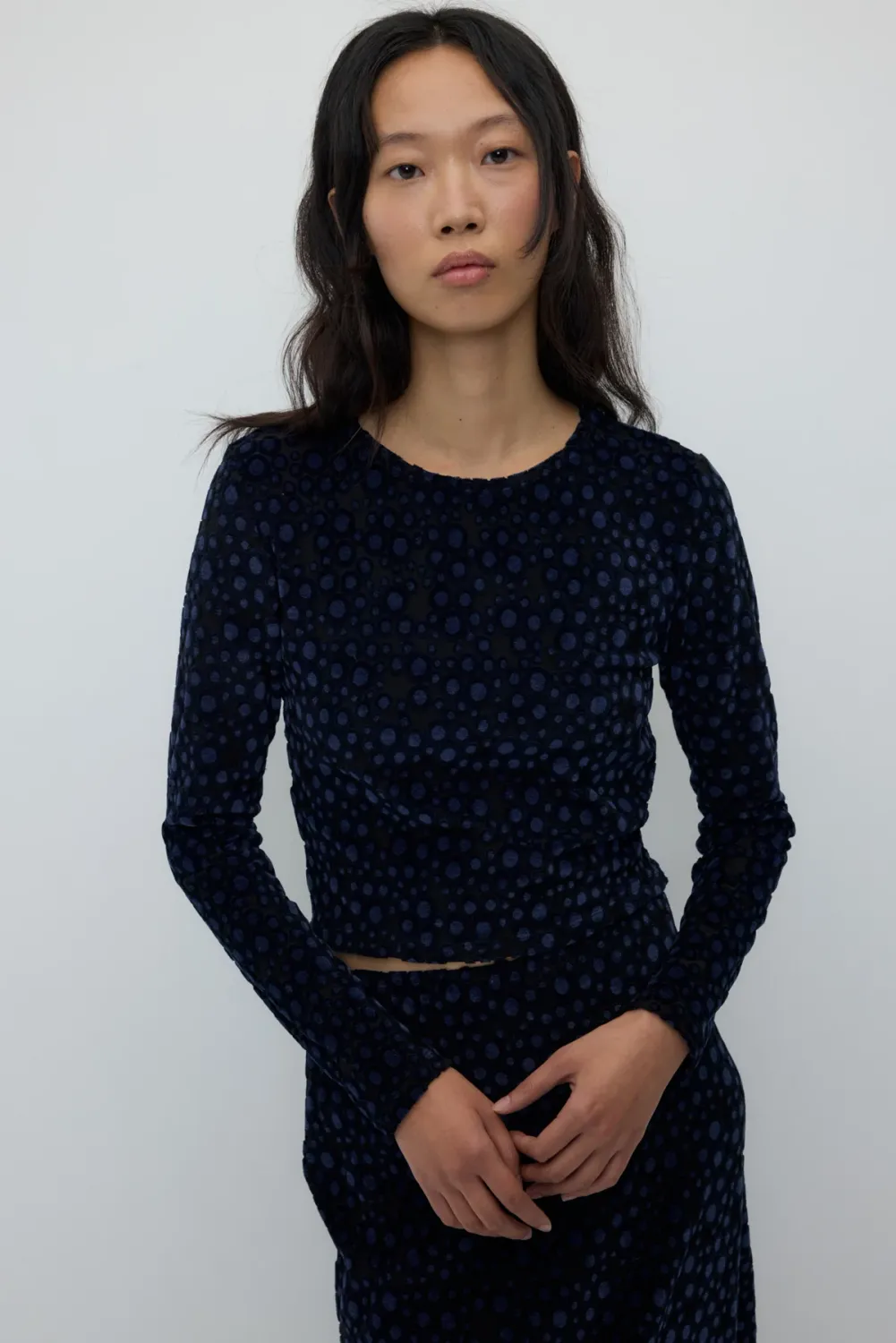 Rita Row | Tana velvet top - made in Spain
