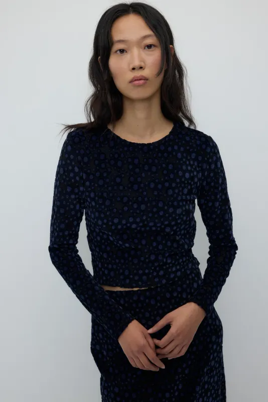 Rita Row | Tana velvet top - made in Spain