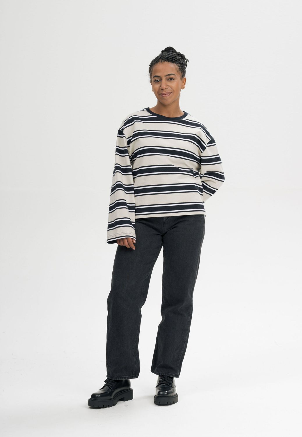 MELA | Oversized longsleeve heavy jersey - 100% organic cotton