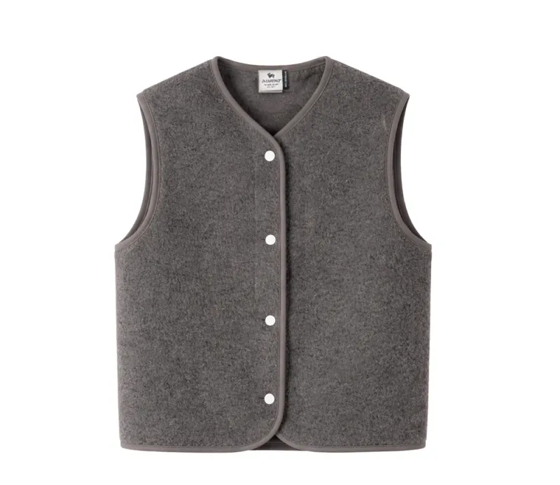Alwero | Bodywarmer "TYB" mouse felted wool - made in Poland