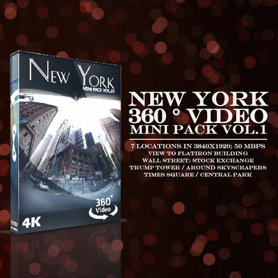 NEW YORK 360° VIDEO MINI PACK VOL.1 NEW YORK 360° VIDEO MINI PACK VOL.1