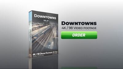 DOWNTOWNS / Aerial footage pack vol.1