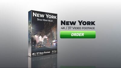 NEW YORK 4K / Footage pack vol.1 NEW YORK 4K / Footage pack vol.1