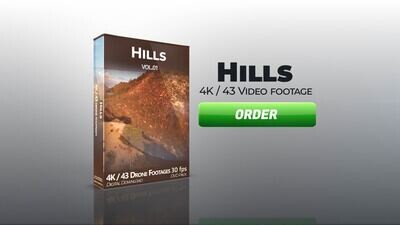 HILLS / Aerial footage pack vol.1