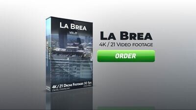 LA BREA / Aerial footage pack vol.1