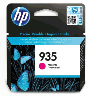 HP 935 Magenta Origianl Ink Cartridge ( 400 pages) (C2P21AE) (C2P21AE)
