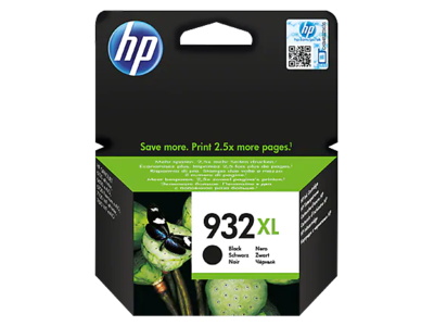HP #932XL BLACK OFFICEJET INK CARTRIDGE
HP #932XL BLACK OFFICEJET INK CARTRIDGE