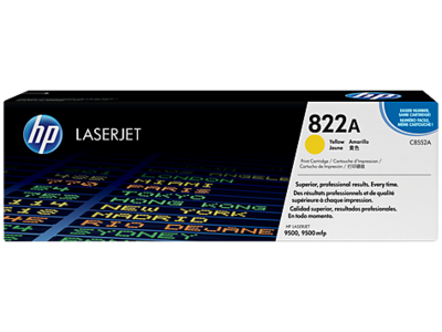 HP CLJ 9500 YELLOW PRINT CARTRIDGE HP COLOR LASERJET SMART PRINT CARTRIDGE. APPROXIMATE CARTRIDGE YIELD 25 000 PAGES BASED ON 5% COVERAGE. HP CLJ 9500 YELLOW PRINT CARTRIDGE HP COLOR LASERJET SMART PRINT CARTRIDGE. APPROXIMATE CARTRIDGE YIELD 25 000 PAGES BASED ON 5% COVERAGE.