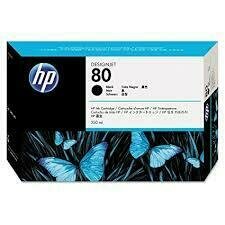 HP 80 Ink Cartridge Black 350ml (C4871A) HP 80 Ink Cartridge Black 350ml (C4871A)