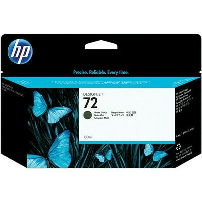 HP No. 72 130 ml Matte Black Ink Cartridge HP No. 72 130 ml Matte Black Ink Cartridge