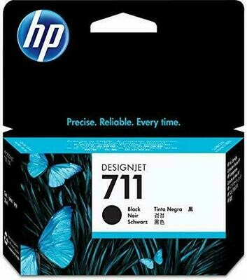 HP 711 38ml Black Ink Cartridge for HP Designjet T120/520 (CZ129A)