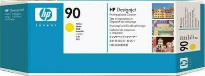 HP No. 90 Yellow Printhead and Cleaner HP No. 90 Yellow Printhead and Cleaner