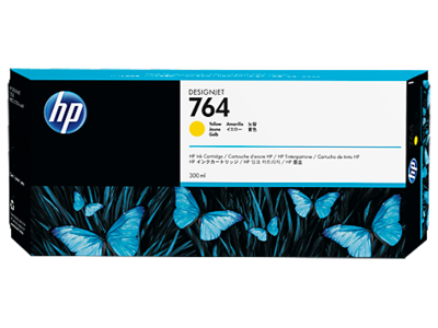 HP No. 764 300-ml Yellow Ink Cartridge 300ml HP No. 764 300-ml Yellow Ink Cartridge 300ml