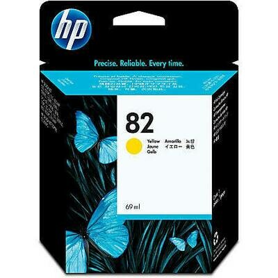 HP 82 Ink Cartridge Yellow 69ml (C4913A) HP 82 Ink Cartridge Yellow 69ml (C4913A)