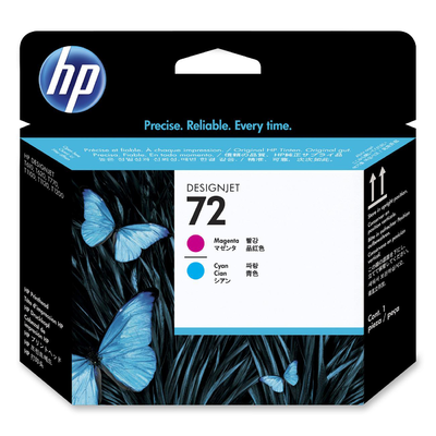 HP 72 Magenta & Cyan Printhead (C9383A) HP 72 Magenta & Cyan Printhead (C9383A)