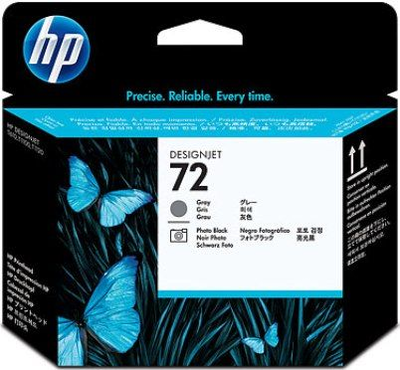 HP 72 Grey and Photo Black Printhead (C9380A) HP 72 Grey and Photo Black Printhead (C9380A)