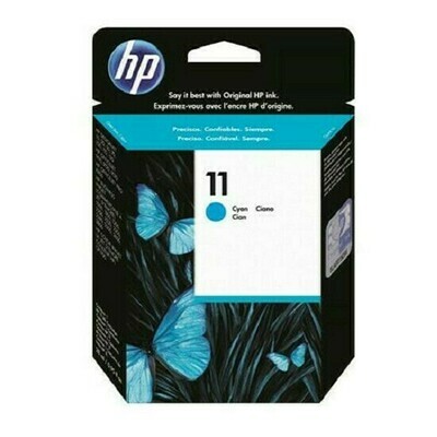 HP No. 11 Print Cartridge 28ml Cyan HP No. 11 Print Cartridge 28ml Cyan