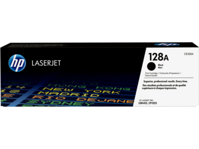 HP 128A Black Original Laserjet Toner Cartridge (2000 pages) (CE320A) (CE320A)
