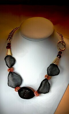 Black Heart Necklace