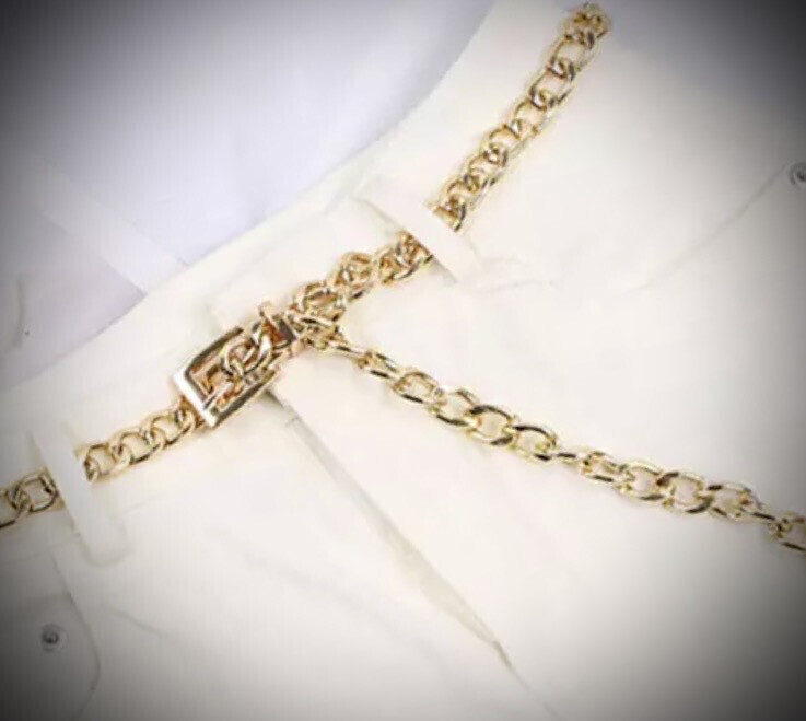 Chain Belt, colour: Gold