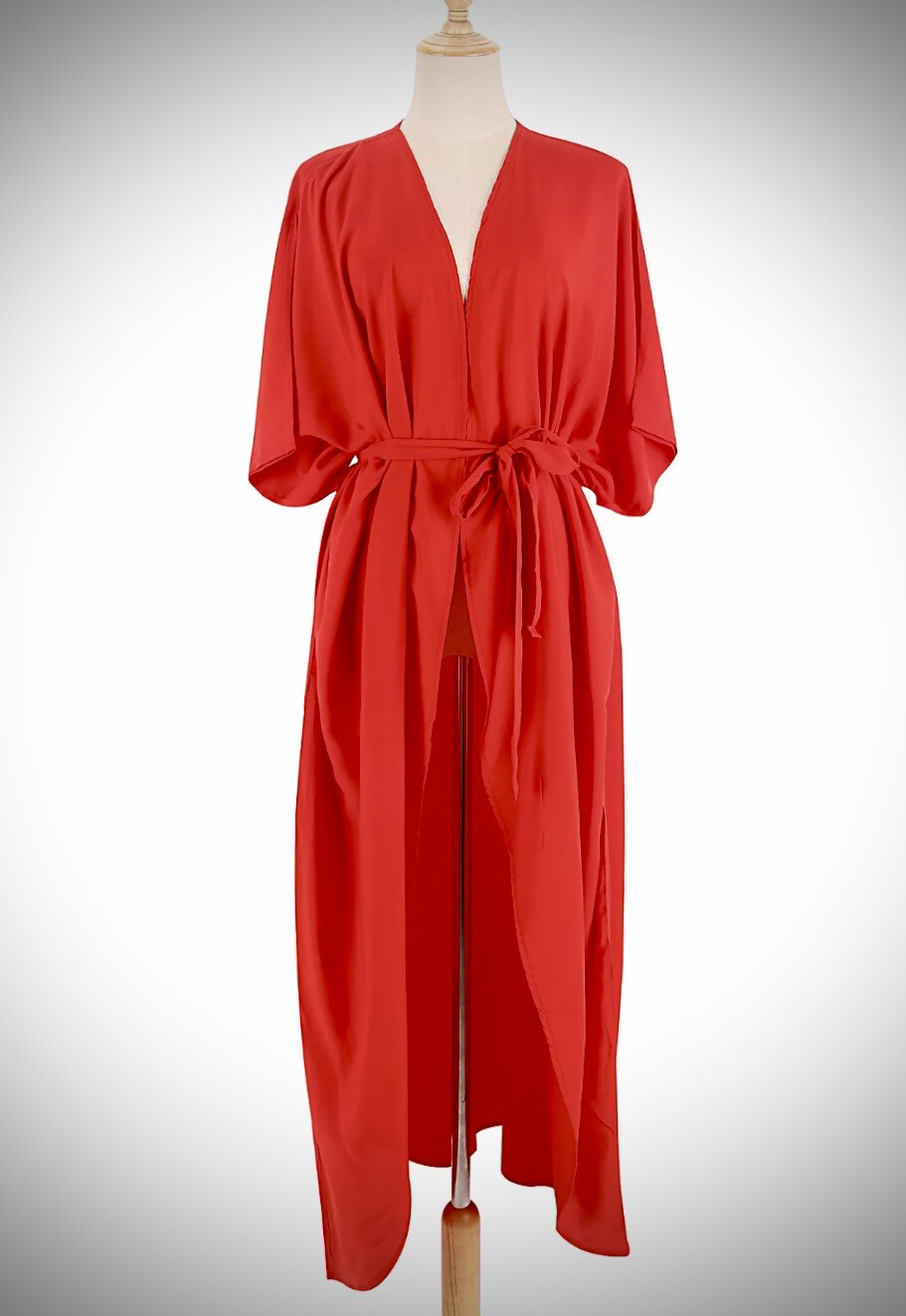 Solid Colour Kimono Collection, Colour: red