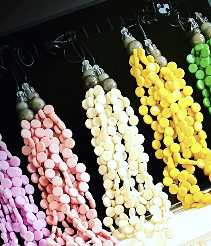 Button Bead Necklace