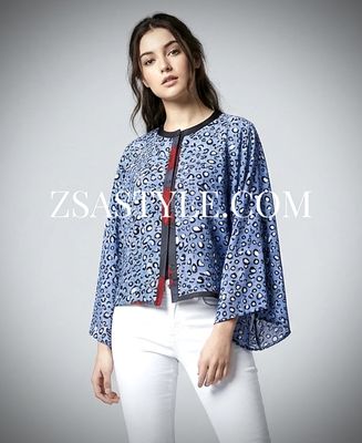 Leopard print balero kimono Leopard print balero kimono